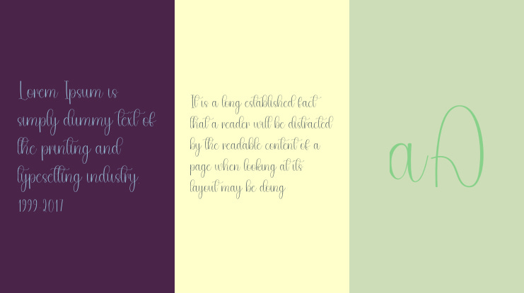 Welcome Signature Font