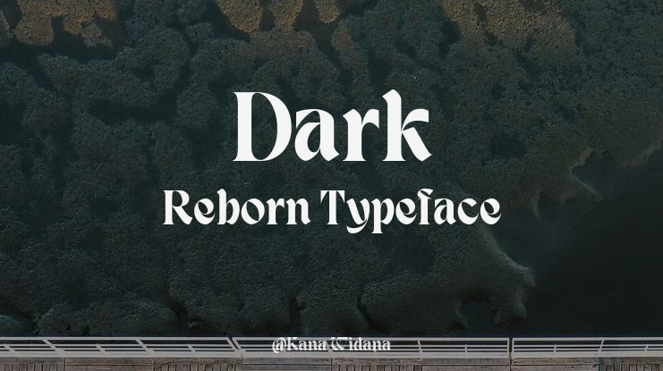 Dark Reborn Font