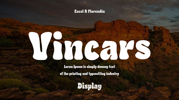 Vincars Font