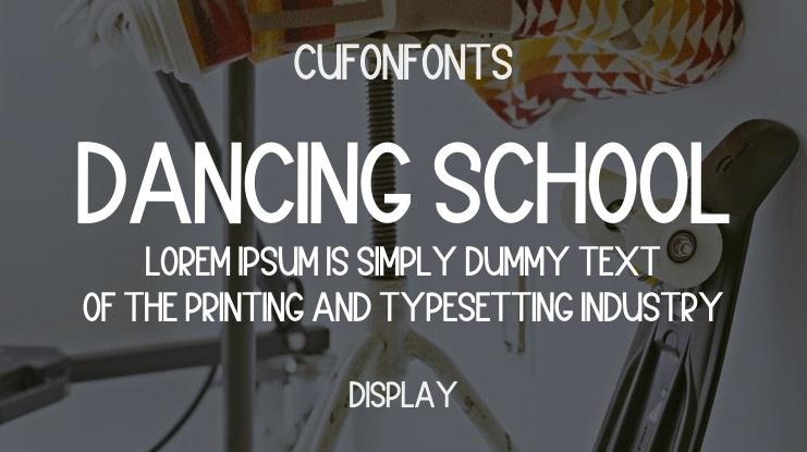 Dancing School Font