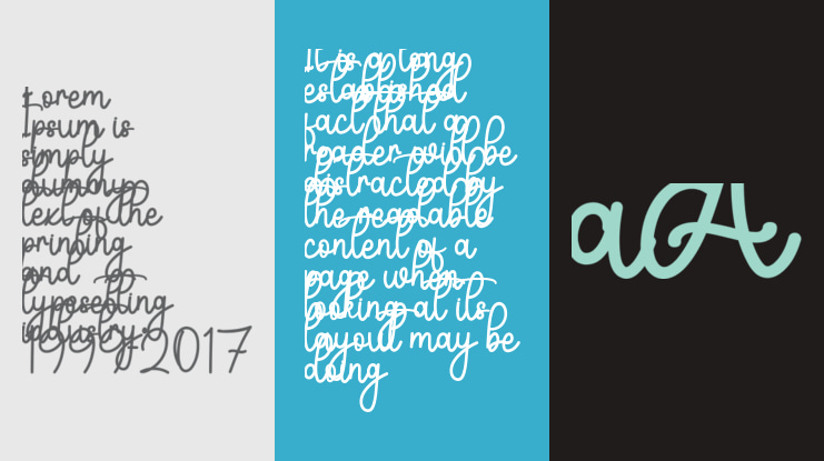 Brithday Font