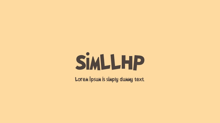 SimLLHP Font