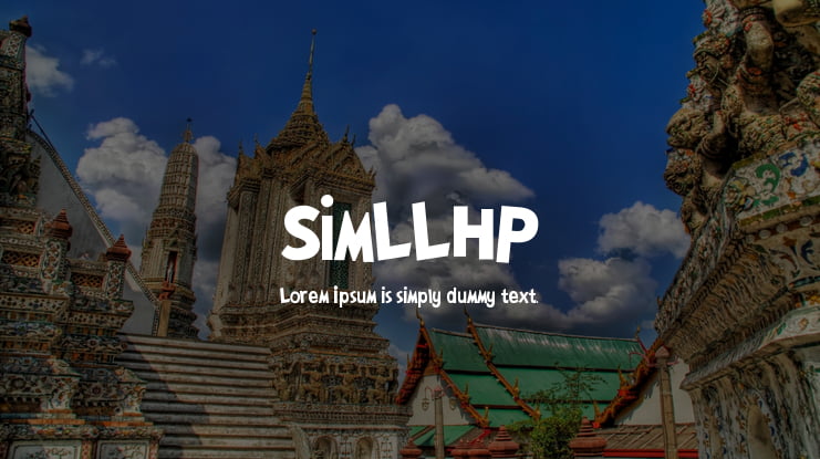 SimLLHP Font