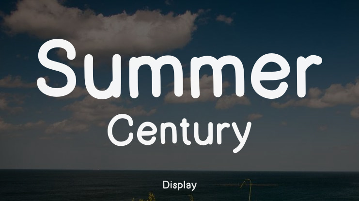 Summer Century Font