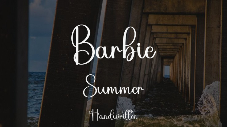 Barbie Summer Font