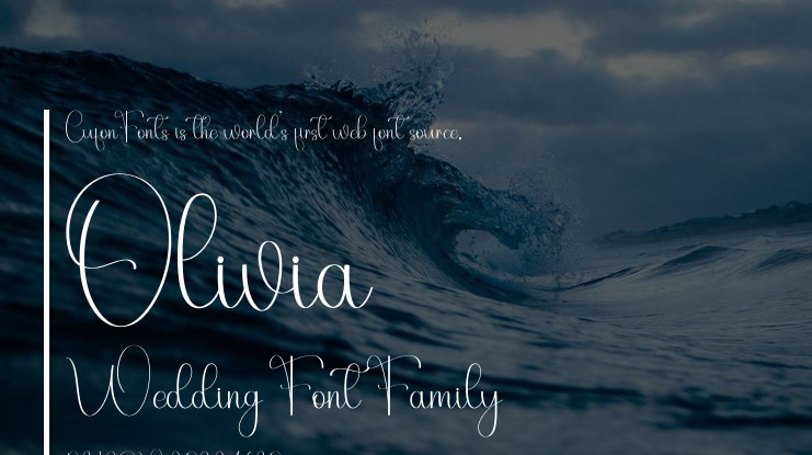 Olivia Wedding Font