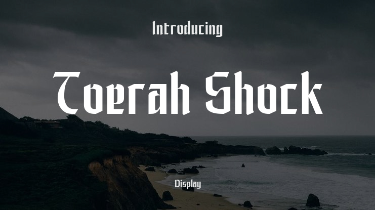 Toerah Shock Font