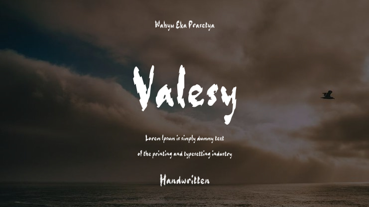 Valesy Font