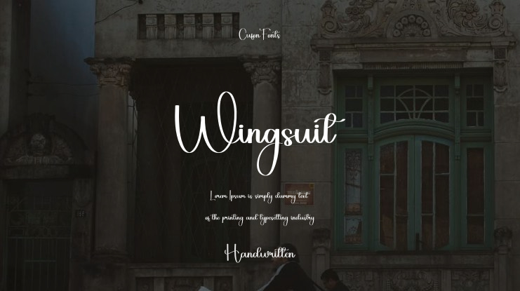 Wingsuit Font