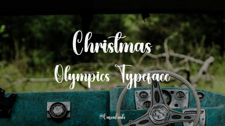 Christmas Olympics Font