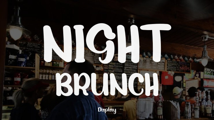 NIGHT BRUNCH Font