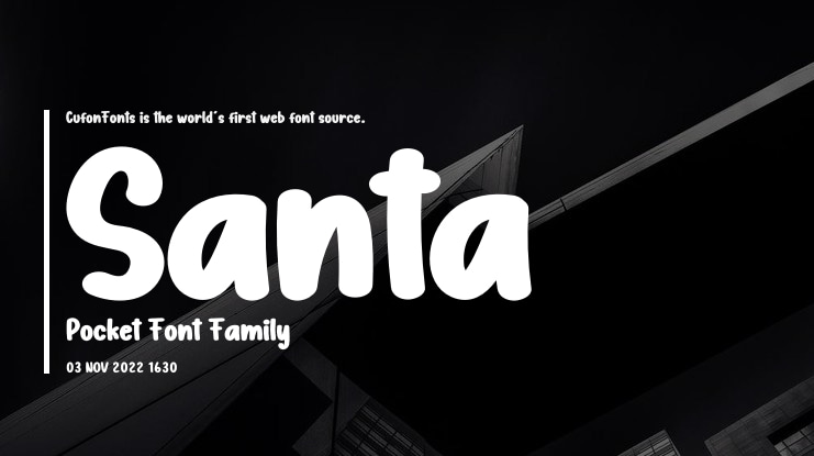 Santa Pocket Font