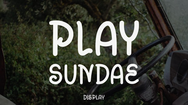 Play Sundae Font