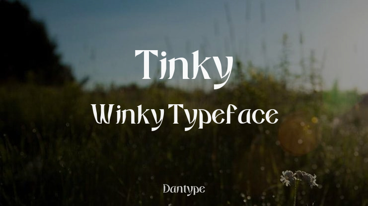 Tinky Winky Font