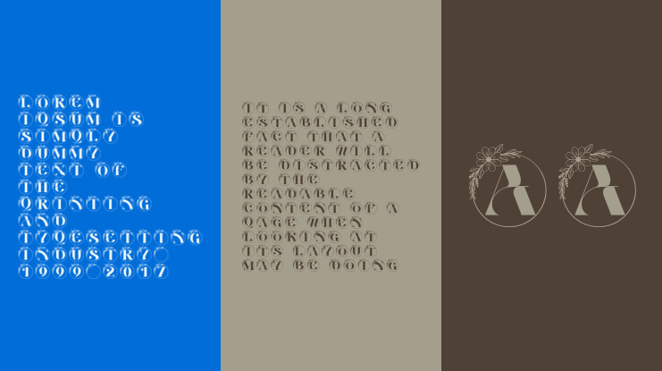 Aubrielle Monogram Font