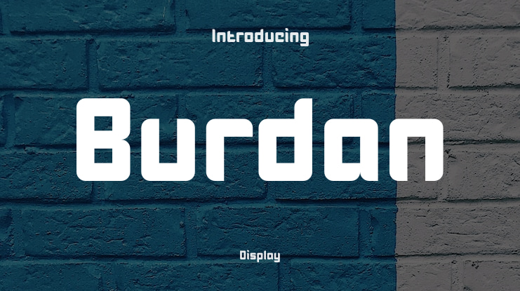 Burdan Font Family