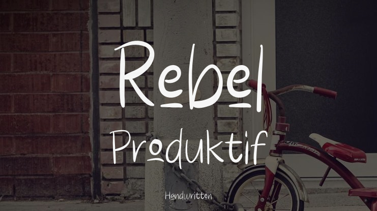 Rebel Produktif Font