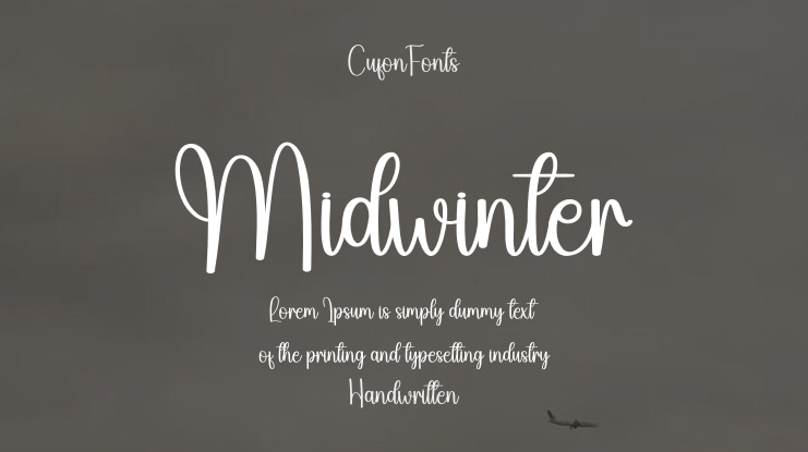 Midwinter Font
