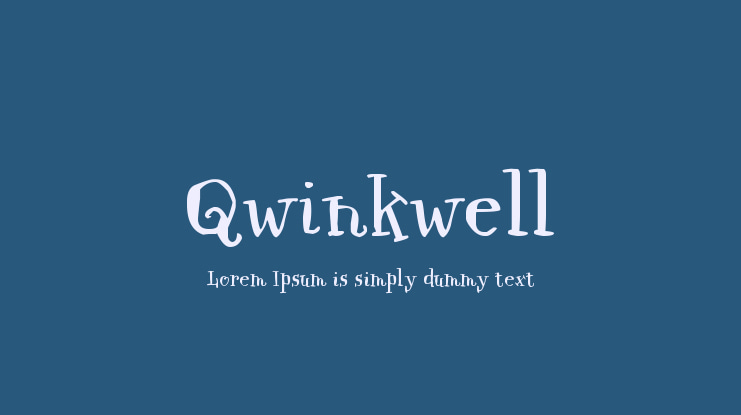 Qwinkwell Font