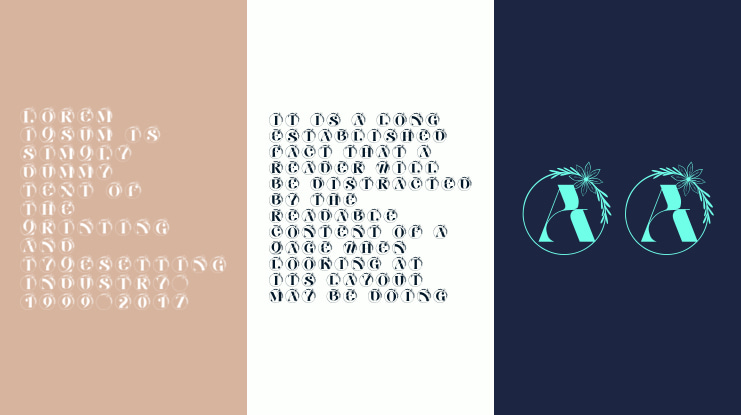 Belle Luxe Monogram Font