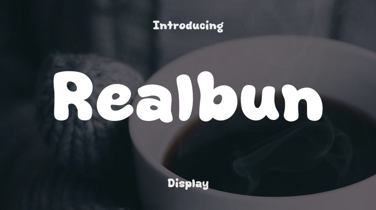 Realbun Font