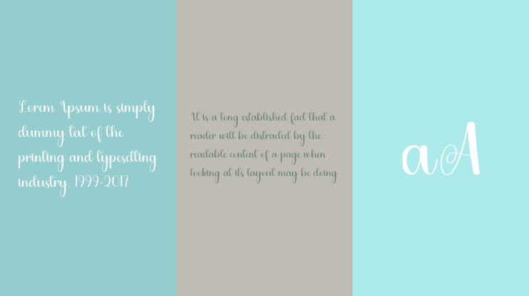 Winter Landscape Font