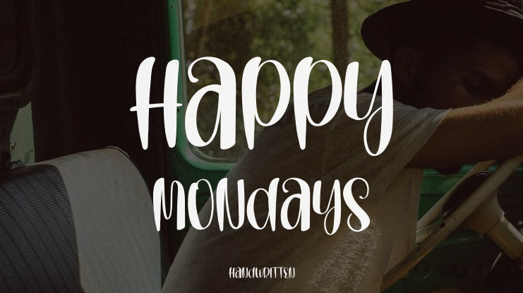 Happy Mondays Font
