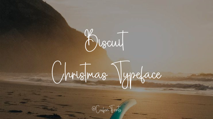 Biscuit Christmas Font