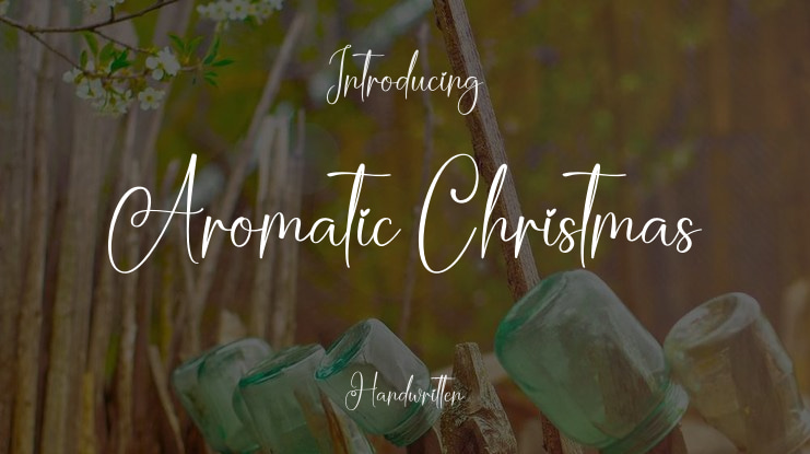 Aromatic Christmas Font