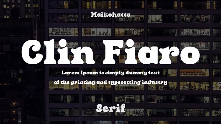 Clin Fiaro Font