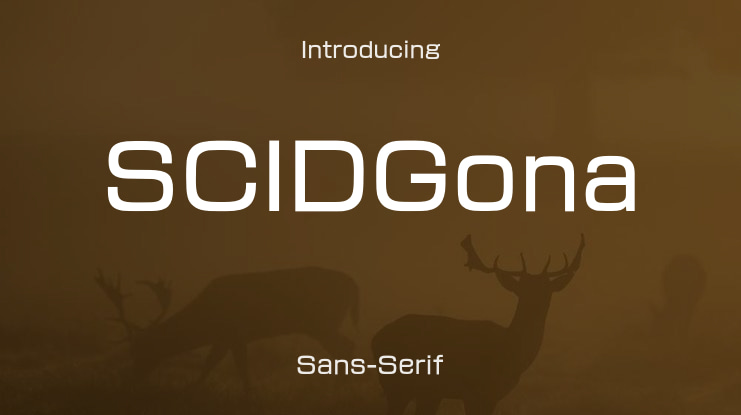 SCIDGona Font