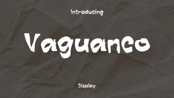 Vaguanco Font