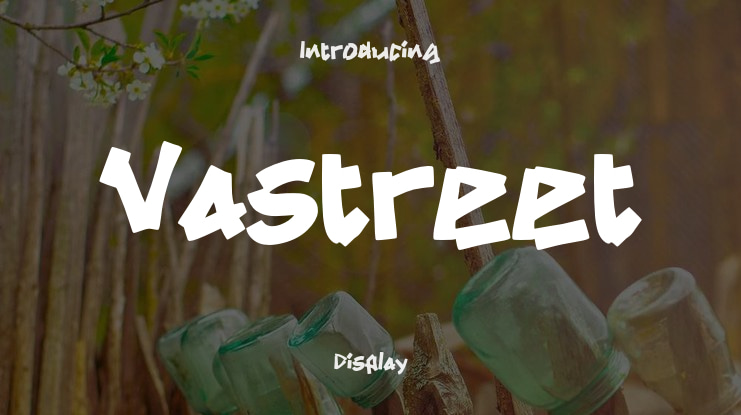 Vastreet Font