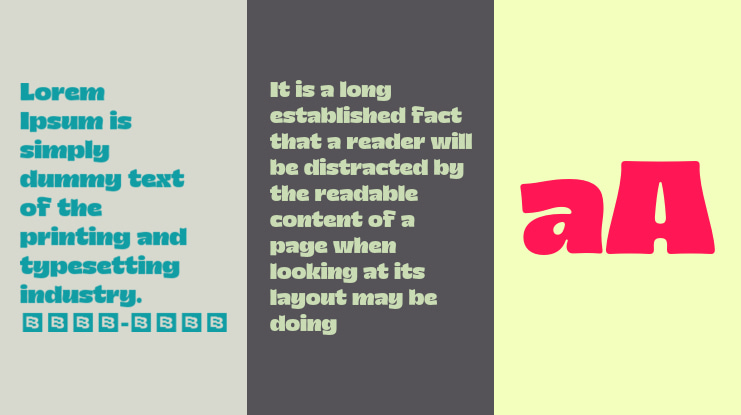 Bamboy Trial Font Family