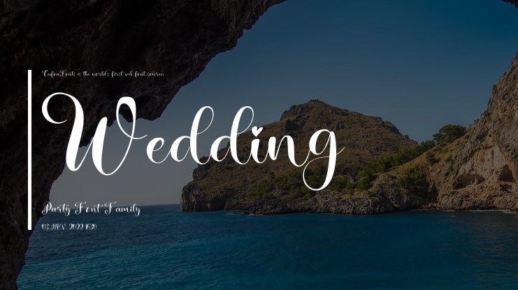 Wedding Party Font
