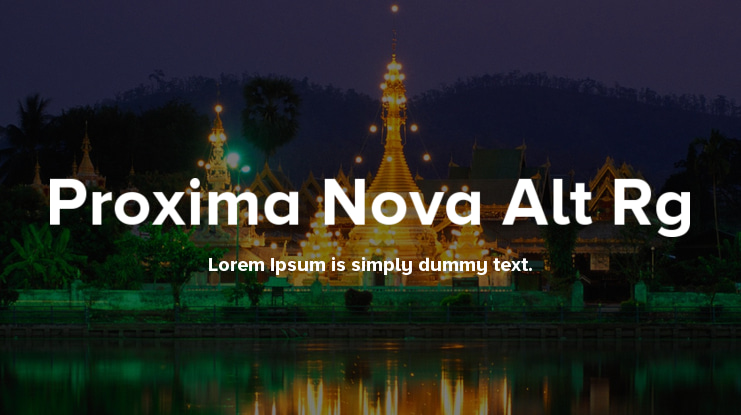 Proxima Nova Regular Free Font Proxima Nova Regular Free Font
