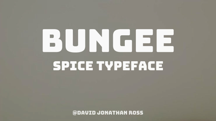 Bungee Spice Font