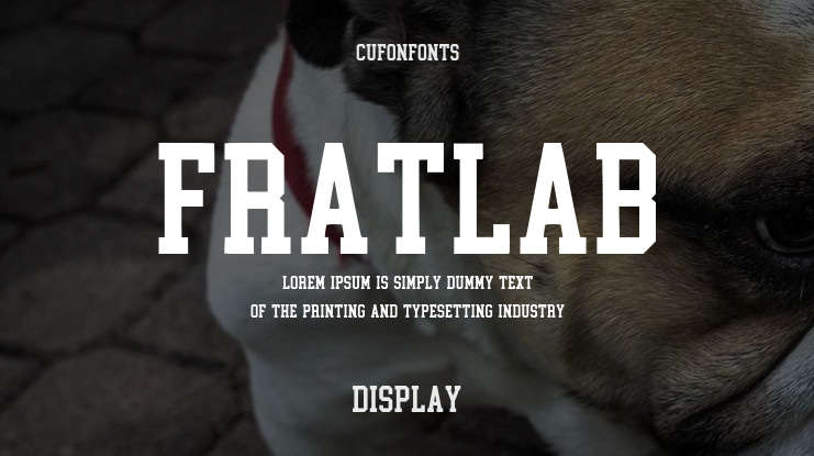 Fratlab Font