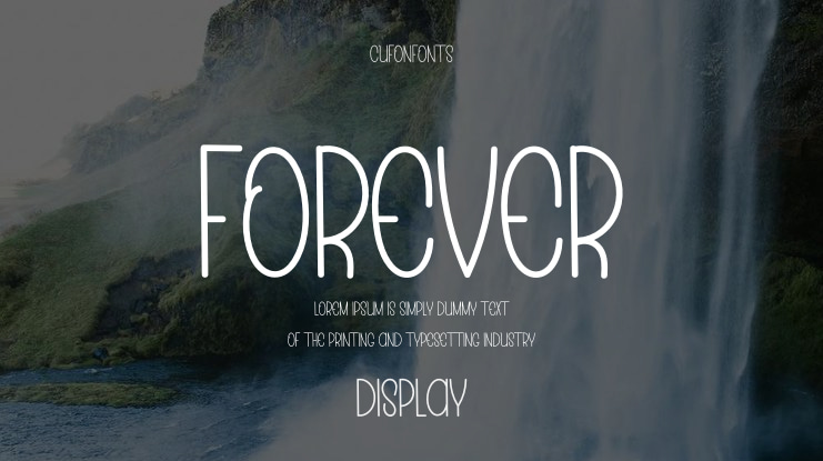 FOREVER Font