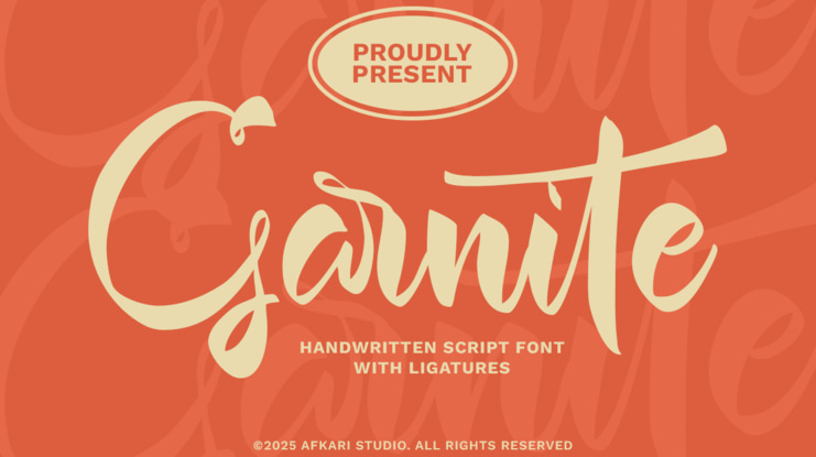 Garnite Font