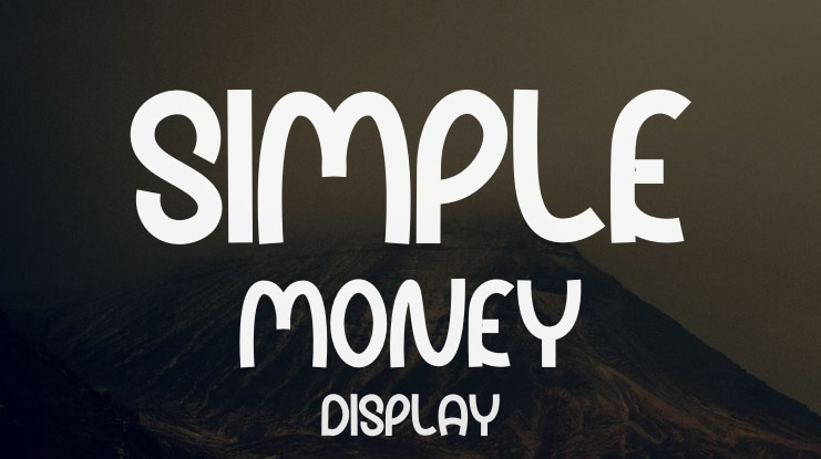 Simple Money Font