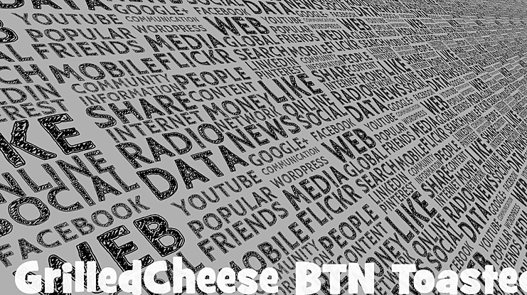 GrilledCheese BTN Toasted Font