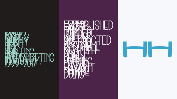 Rainbow Handmade Font