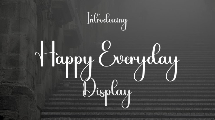 Happy Everyday Font