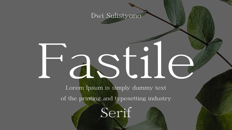 Fastile Font