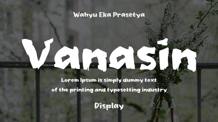 Vanasin Font