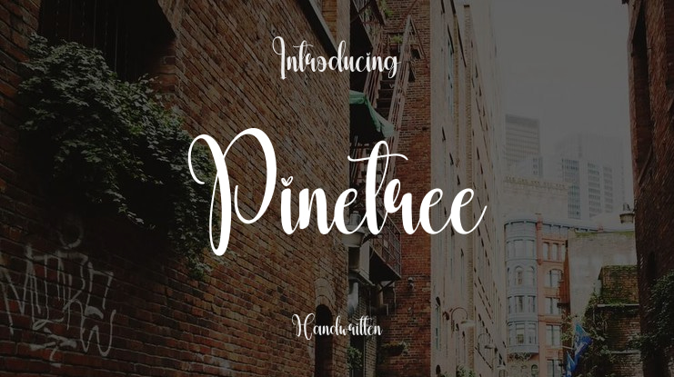 Pinetree Font