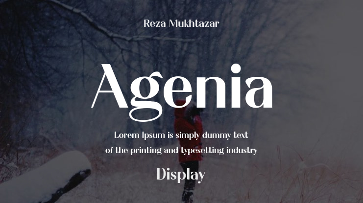 Agenia Font