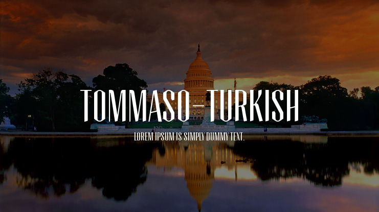 Tommaso-turkish Font