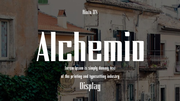 Alchemio Font
